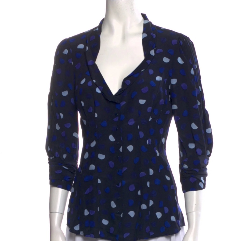 Prada Silk Blouse vintage 2008 collection (Small) - Picture 2 of 4